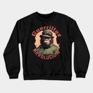 Guerrillaz Revolucion #7: Embrace the Revolution for Change Crewneck Sweatshirt